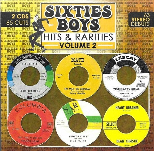 Various Artists Sixties Boys-Hits And Rarities, Vol. 2 - 2-Disc CD Album