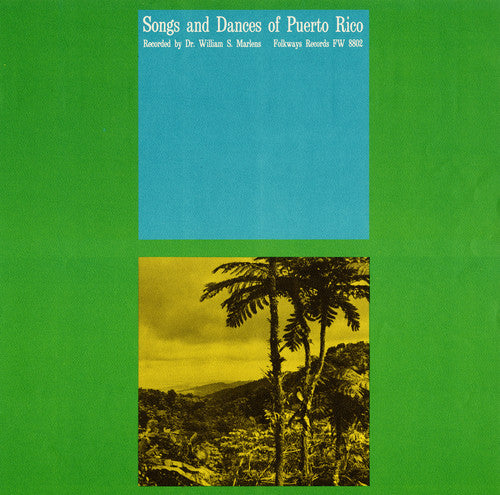 Various Artists Songs Dances Puerto Rico / Various - CD Album