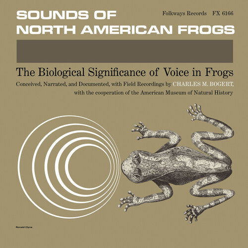 Various Artists Sounds of North American Frogs - Record Album - Vinyl LP