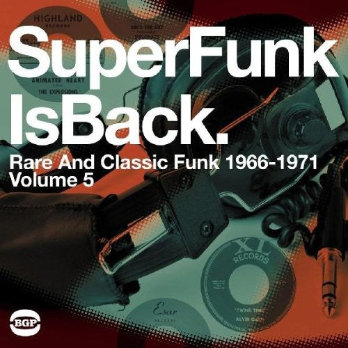 Various Artists Super Funk Is Back Vol 5: Rare & Classic Fun / Various - Record Album - Vinyl LP