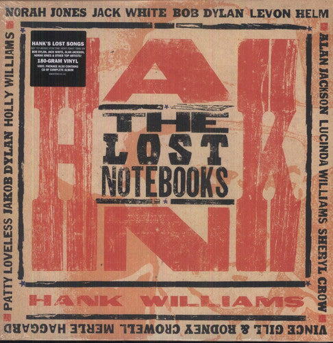 Various Artists The Lost Notebooks Of Hank Williams - Double Record Album - Vinyl LP
