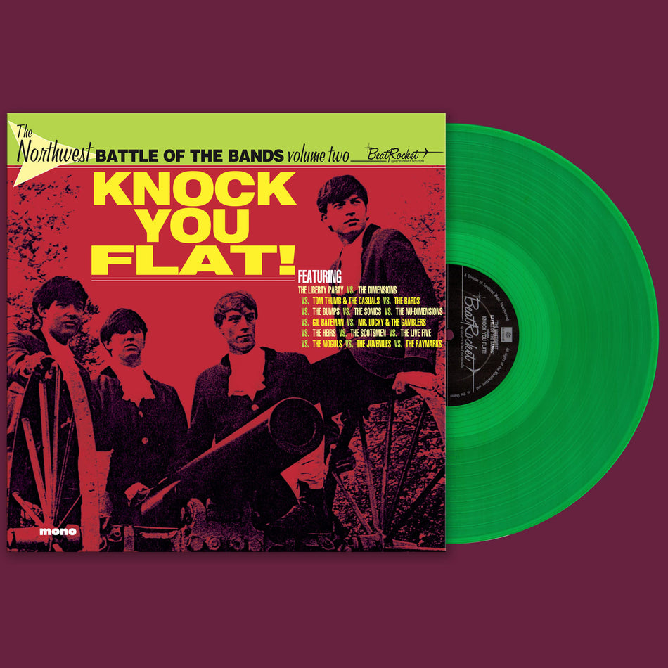 Various Artists The Northwest Battle Of The Bands Vol. 2: Knock You Flat! (GREEN VINYL)