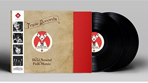 Various Artists The Real Sound Of Folk Music (Various Artists) - Double Record Album - Vinyl LP