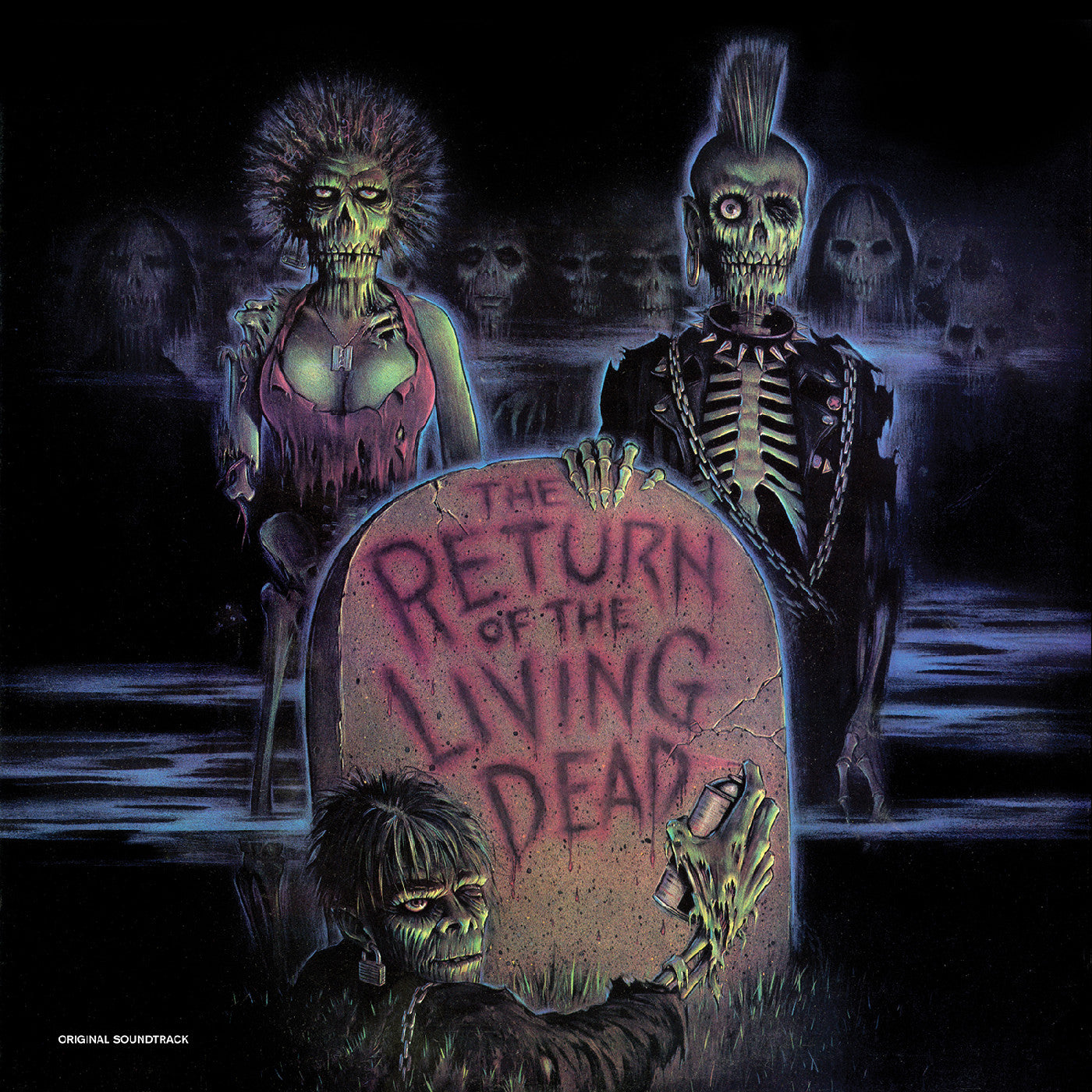 Various Artists The Return Of The Living Dead--Original Soundtrack (Radioactive Green With Brown Tarman Splatter Vinyl)
