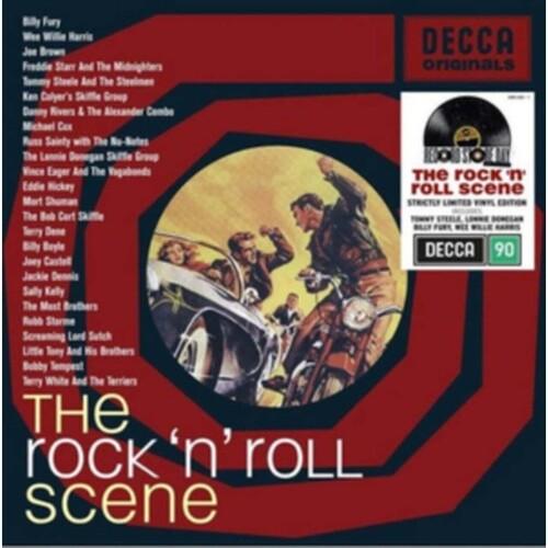 Various Artists The Rock & Roll Scene - Decca Originals - Double Record Album - Vinyl LP