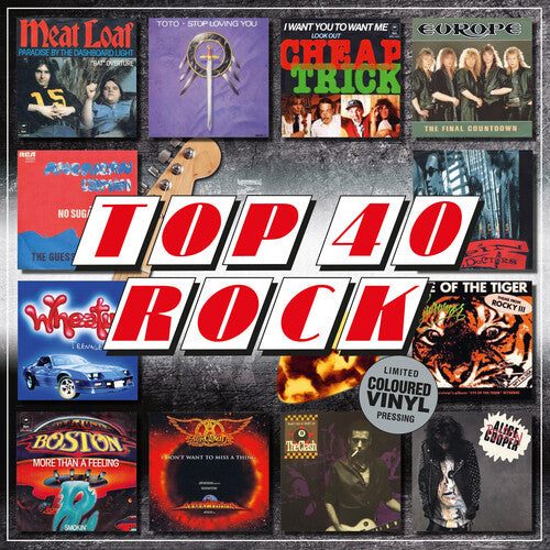 Various Artists Top 40 Rock / Various - Record Album - Vinyl LP