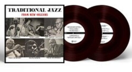 Various Artists Traditional Jazz From New Orleans (Various Artists) - Double Record Album - Vinyl LP