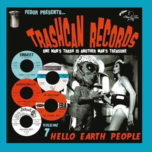 Various Artists Trashcan Records 07: Hello Earth People - Record Album - Vinyl LP
