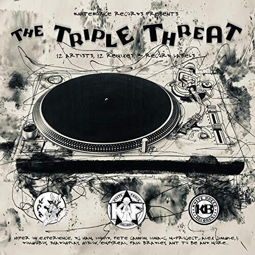 Various Artists Triple Threat LP / Various - Triple Record Album - Vinyl LP