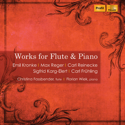 Various Artists Works for Flute & Piano - CD Album