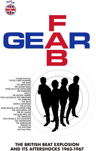 Various Fab Gear: British Beat Explosion & Its Aftershocks 1963-1967 / Various - 6-Disc CD Album