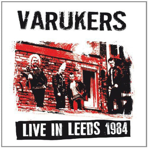 Varukers Live in Leeds 1984 - Record Album - Vinyl LP