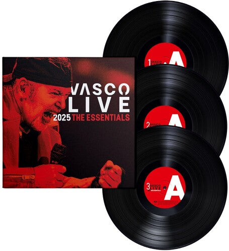 Vasco Rossi Vasco Live 2025 The Essential - Triple Record Album - Vinyl LP
