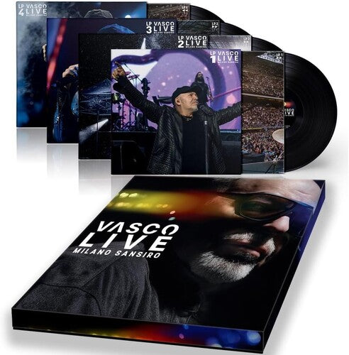 Vasco Rossi Vasco Live Milano Sansiro - 4-Disc Record Album - Vinyl LP