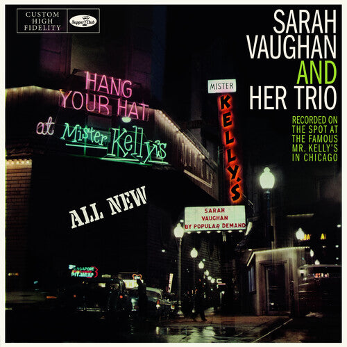 Vaughan, Sarah & Her Trio At Mister Kelly's - Record Album - Vinyl LP