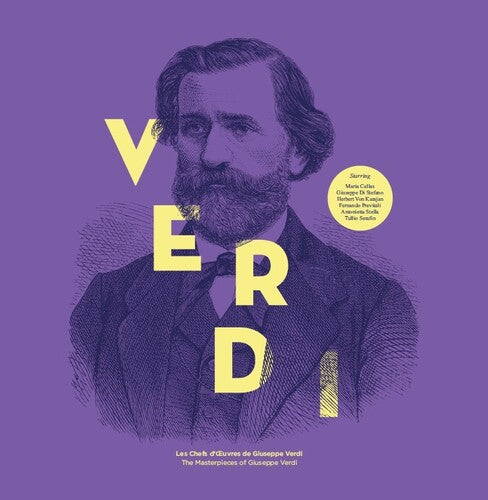 Verdi Verdi - Les Chefs D'Oeuvre - Record Album - Vinyl LP