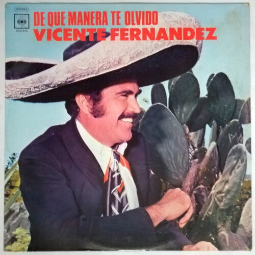 Vicente Fernandez De Que Manera Te Olvido - Record Album - Vinyl LP