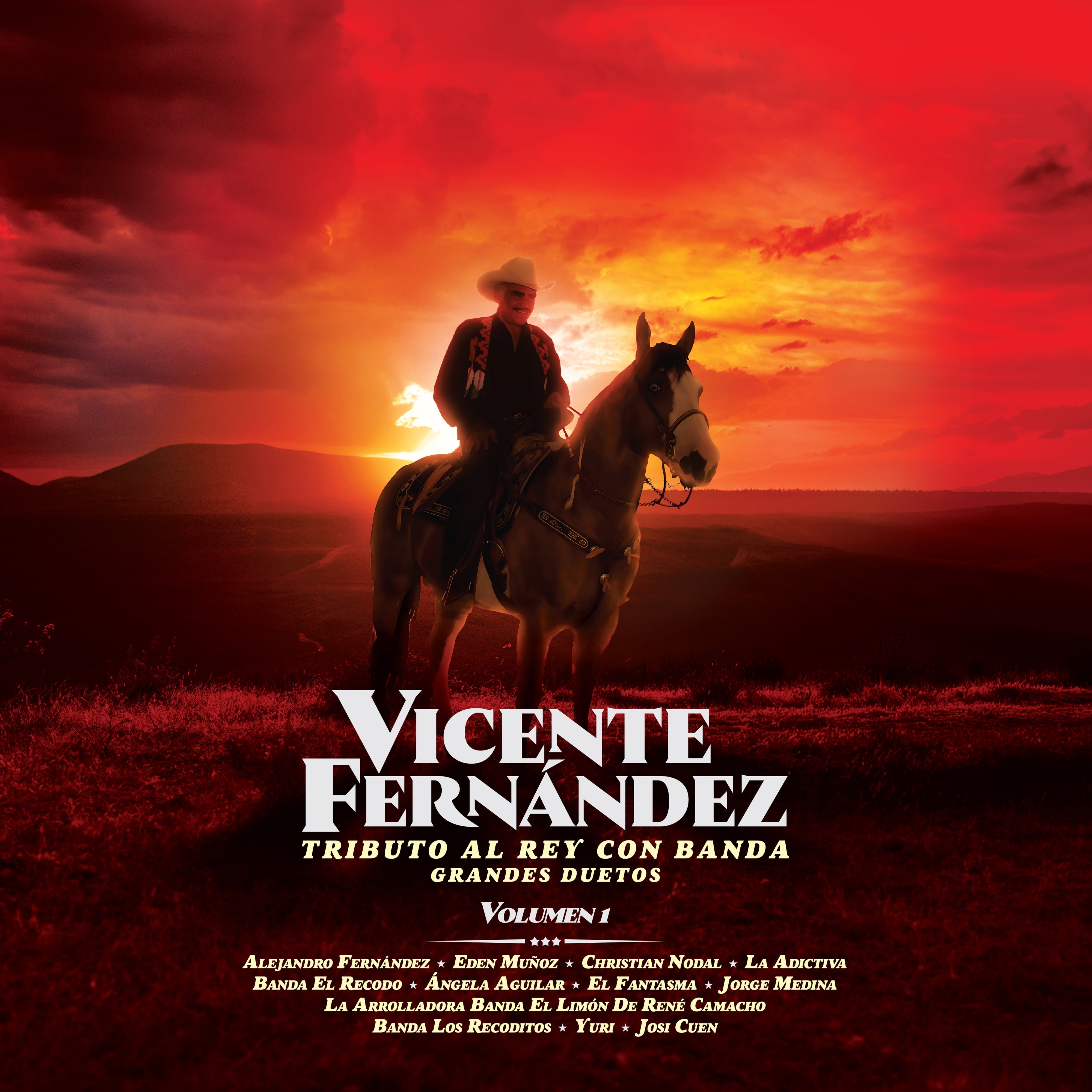 Vicente Fernandez Tributo Al Rey Con Banda (Grandes Duetos Vol. 1)