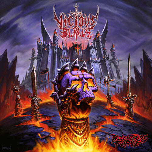 Vicious Blade Relentless Force - Record Album - Vinyl LP