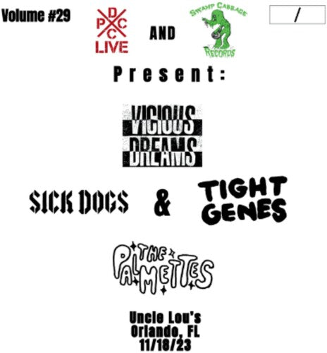 Vicious Dreams / Palmettes / Sick Dogs DCxPC Live Vol29 - Record Album - Vinyl LP