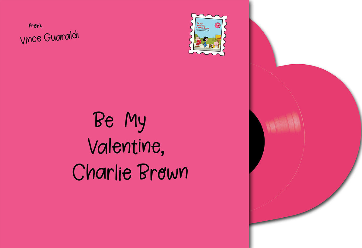 Vince Guaraldi Be My Valentine, Charlie Brown (Indie Exclusive) [Pink Heart Shaped Vinyl]