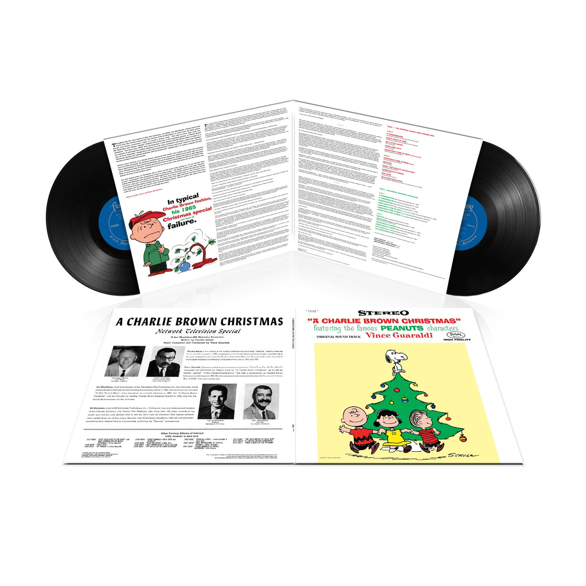 Vince Guaraldi Trio A Charlie Brown Christmas (Deluxe Edition) (180 Gram Vinyl, Remastered, Gatefold LP Jacket) (2 Lps)