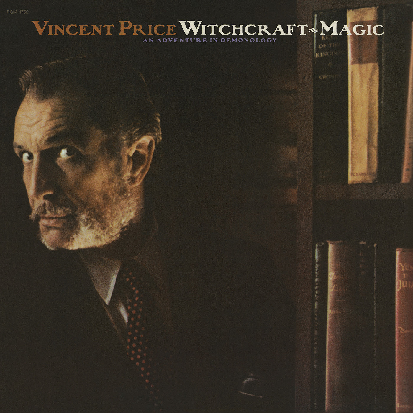 Vincent Price Witchcraft-Magic—An Adventure In Demonology (Flickering Orange Flame Pet Plastic Vinyl)