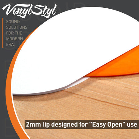 Vinyl Styl Vinyl Styl® VS-P-019 12 Inch Inner Record Sleeves - Round Corner - 50 Count (White)