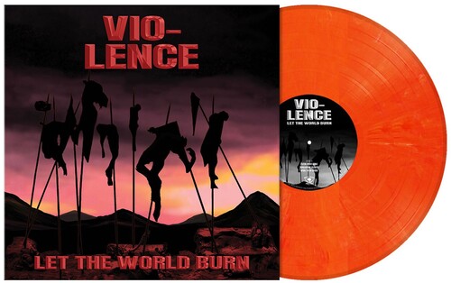 Vio-Lence Let The World Burn - Record Album - Vinyl LP