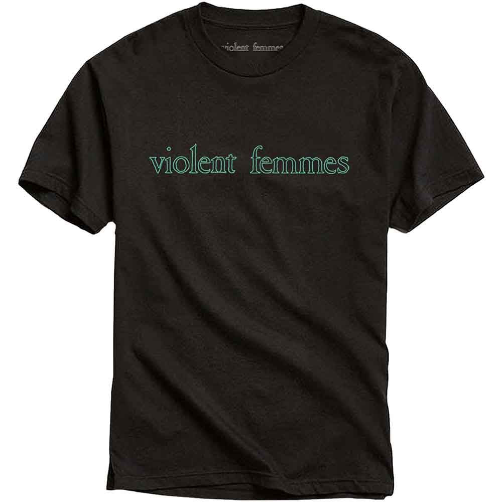 Violent Femmes Green Vintage Logo Black