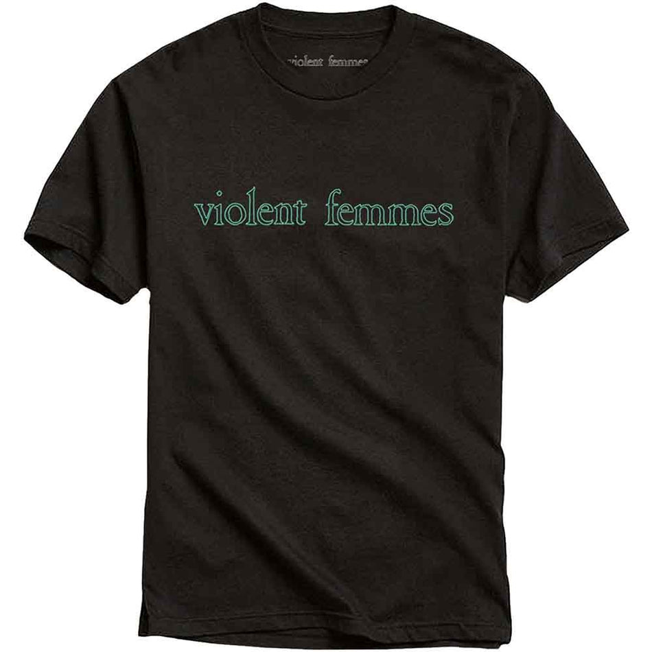 Violent Femmes Green Vintage Logo Black
