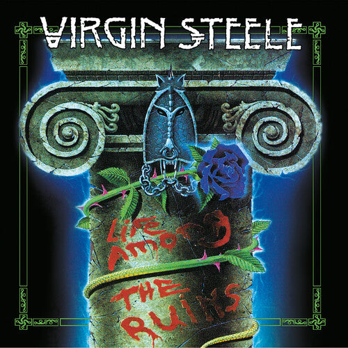 Virgin Steele Life Among the Ruins - Blue - Double Record Album - Vinyl LP