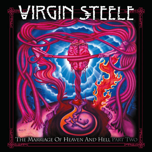 Virgin Steele The Marriage of Heaven & Hell Part Two - Double Record Album - Vinyl LP