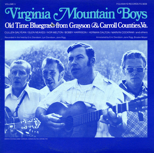 Virginia Mountain Boys Virginia Mountain Boys: Old Time Bluegrass from - CD Album