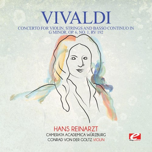 Vivaldi Vivaldi: Concerto for Violin, Strings and Basso Continuo in G Minor,Op. 6, No. 1, RV 192 - CD Album