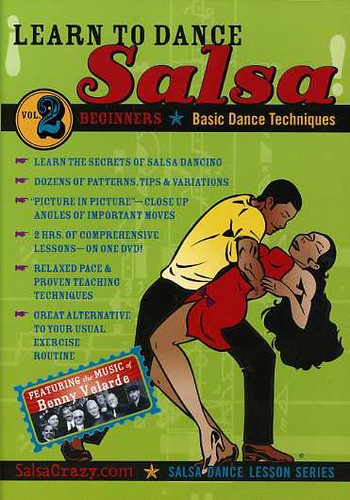 Vol. 2-Salsa Dancing Guide for Beginners - DVD