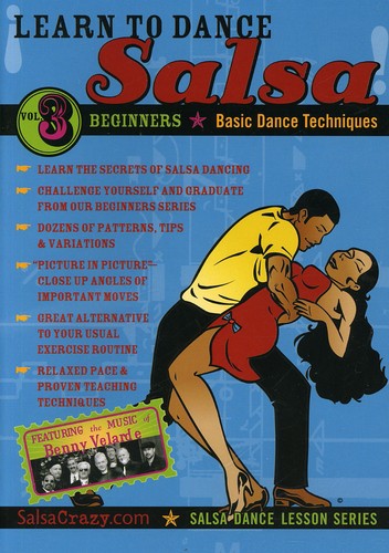 Vol. 3-Salsa Dancing Guide for Beginners - DVD