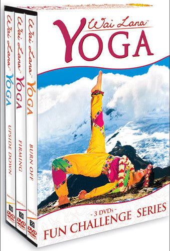Wai Lana Yoga: Fun Challenge Series Tripack - 3-Disc DVD Set