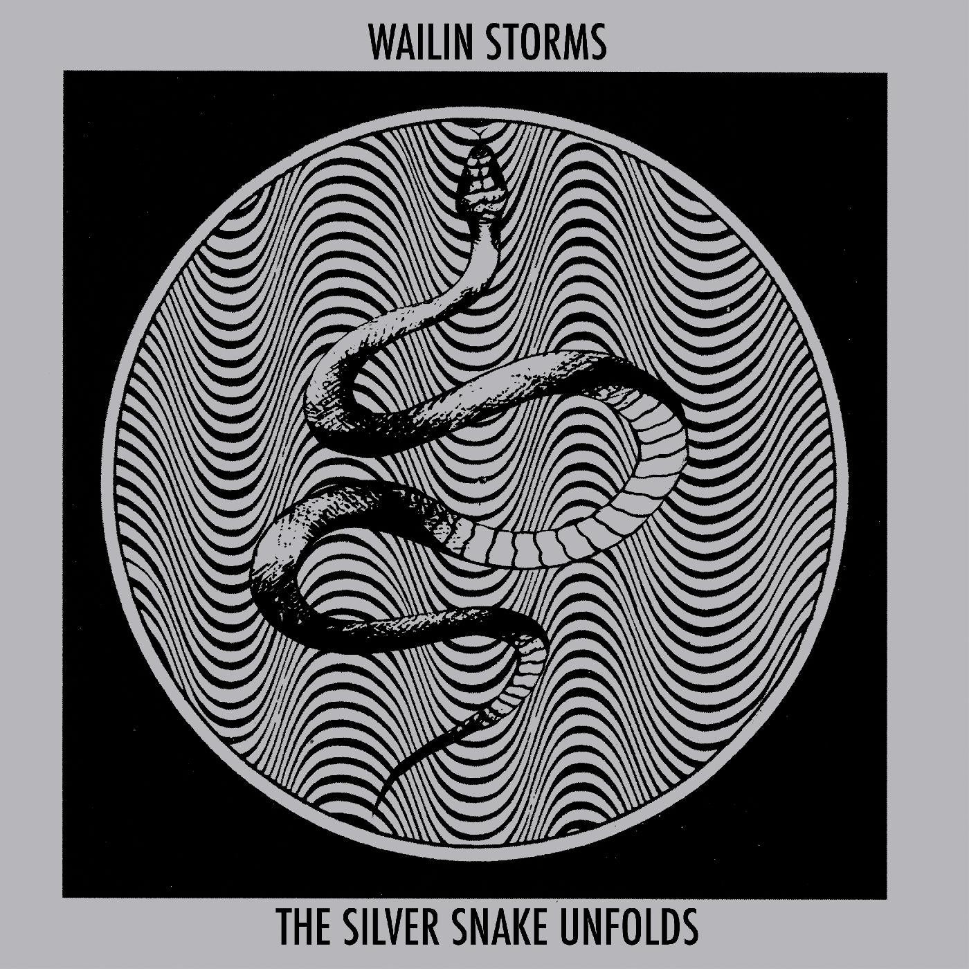 Wailin Storms The Silver Snake Unfolds (CLEAR WITH BLUE COLOR-IN-COLOR VINYL)