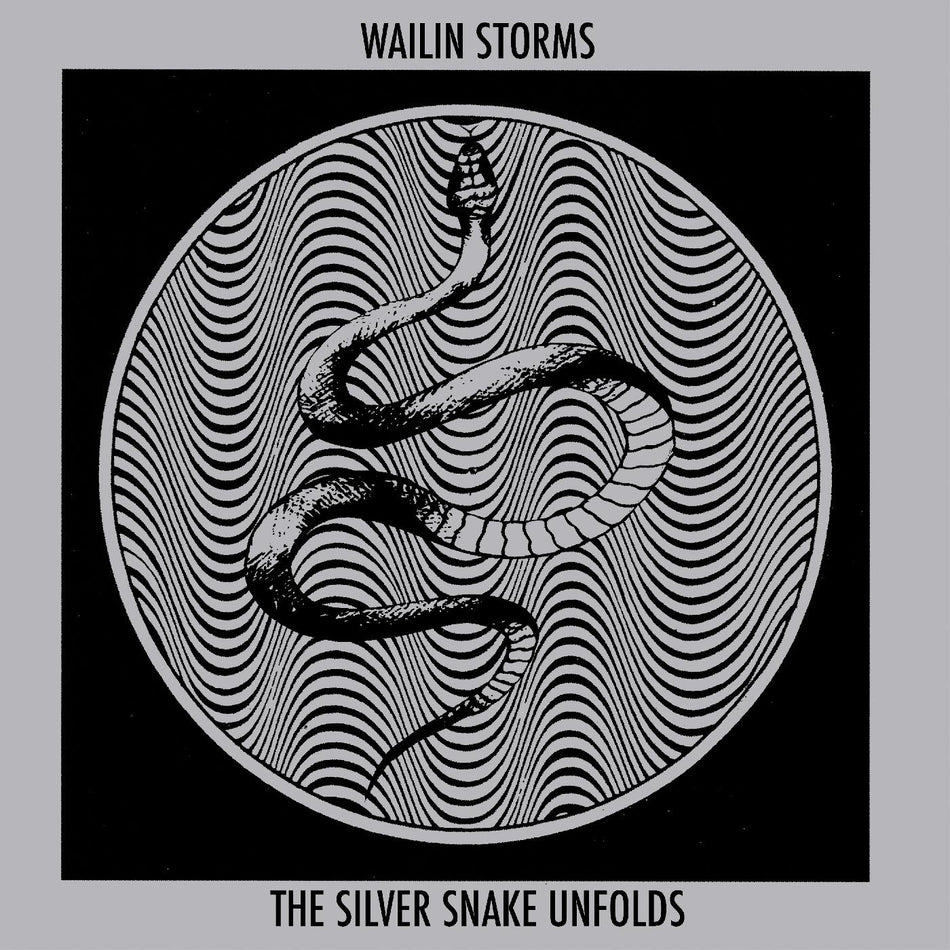 Wailin Storms The Silver Snake Unfolds (CLEAR WITH BLUE COLOR-IN-COLOR VINYL)