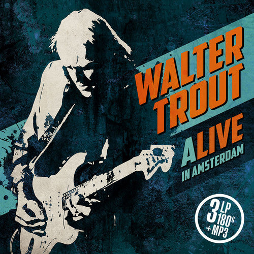 Walter Trout Alive In Amsterdam - Triple Record Album - Vinyl LP