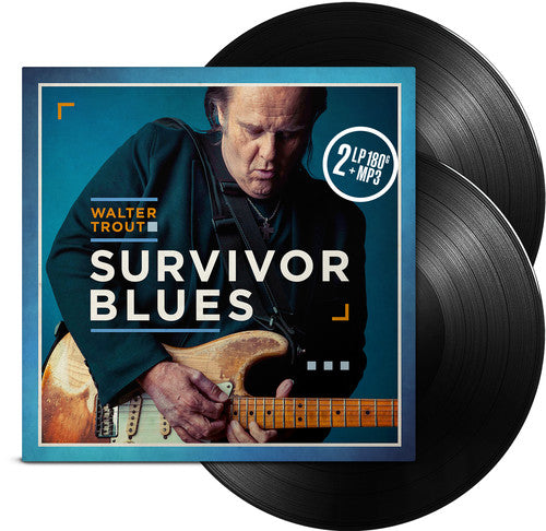 Walter Trout Survivor Blues - Double Record Album - Vinyl LP
