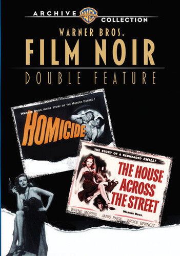 Warner Bros. Film Noir Double Feature: Homicide / The House Across the Street - DVD