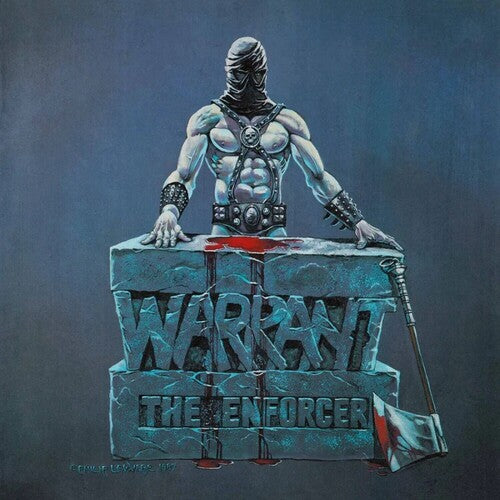 Warrant The Enforcer - Blood-Red - Record Album - Vinyl LP