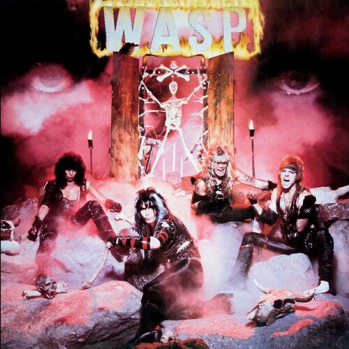 W.A.S.P. W.A.S.P.: 40th Anniversary Edition (Half Speed Mastered, Red & Black Marbled Colored Vinyl)