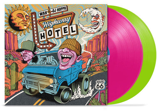 Wax & DJ Hoppa Highway Hotel - Double Record Album - Vinyl LP