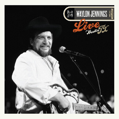 Waylon Jennings Live From Austin, TX '84 (Silver & Gold Vinyl) - Record Album - Vinyl LP