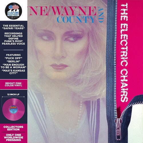 WAYNE COUNTY & THE ELECTRIC CHAIRS The Best of the Safari Years (Bright Pink Colored Vinyl, Deluxe Edition, Limited Edition, Remastered)