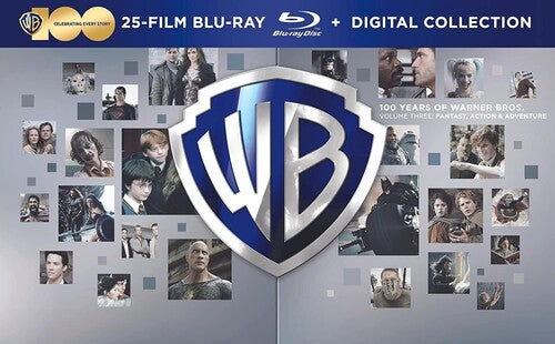 Wb 100th 25-Film Coll: Volume Three - Fantasy WB 100th 25-Film Collection, Volume Three: Fantasy, Action & Adventure - 25-Disc Blu-Ray Set