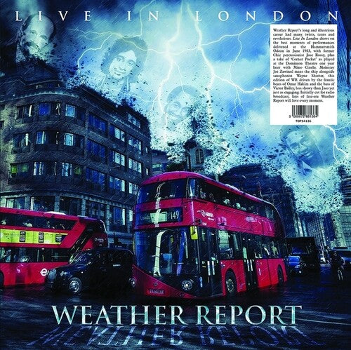 Weather Report Live In London - Record Album - Vinyl LP